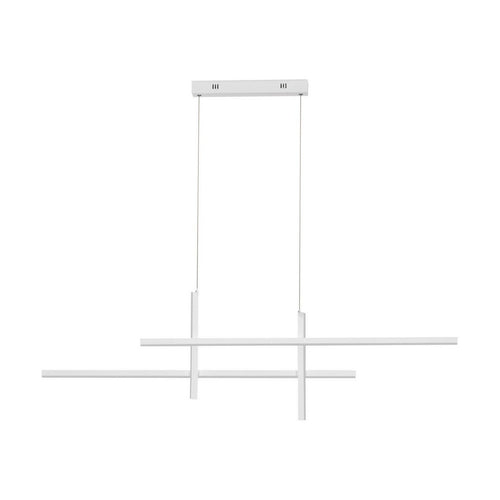Nova Luce ANTAMA Hanglamp voor aan het plafond, zandwit, Triac dimbare LED 40W 1200lm 3200K