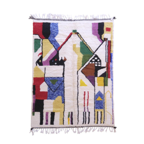 AFK Living vloerkleed Berber - handgemaakt - Wol - 203 x 289 cm