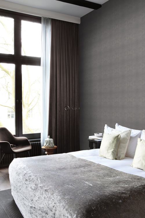 Origin Wallcoverings behang dierenhuidprint donkerbruin - 53 cm x 10,05 m - 347311 - vtwonen shop