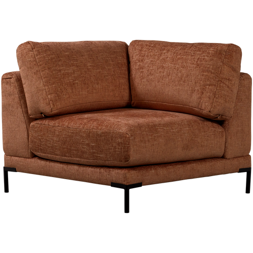 vtwonen hoekelement bank Couple - Roest Melange - 89x100x100 - vtwonen shop