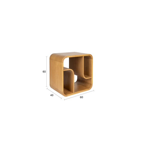 Zuiver Seven Kast/ Nachtkastje Hout Naturel