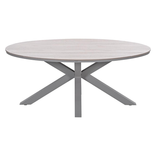 Garden Impressions tuintafel Tulli light teak vironwood - 180x115 cm - ovaal - vtwonen shop