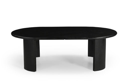 Giga Meubel Salontafel Maikel - Ovaal - Mangohout - 120cm