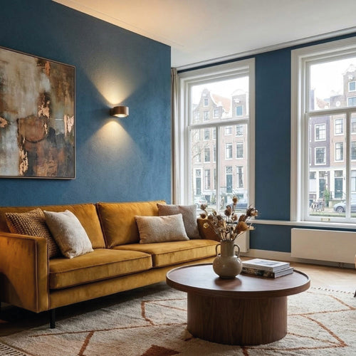 Artdelight Wandlamp Hudson - Donker Brons