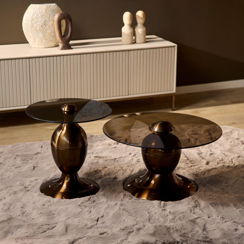 Starfurn  salontafel June - brons - 70x70x38cm - vtwonen shop