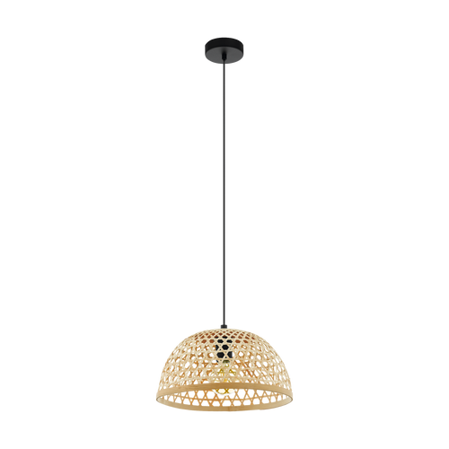 EGLO hanglamp Claverdon - 1 lichts - ø37 cm - e27 - zwart - vtwonen shop