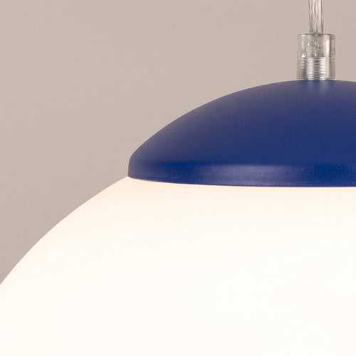 Sollux Lighting Hanglamp UGO 30 ultramarijn - 30x30x120cm