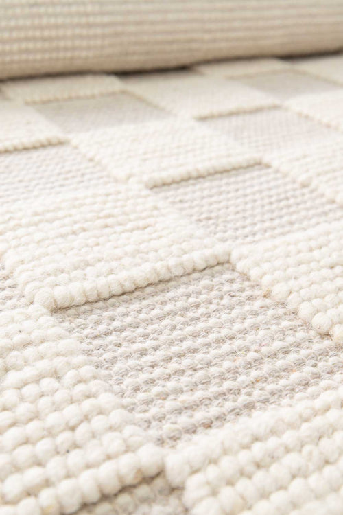 AFK Living vloerkleed Gabin - handgemaakt - 60% wol, 40% katoen - 120 x 170 cm - vtwonen shop