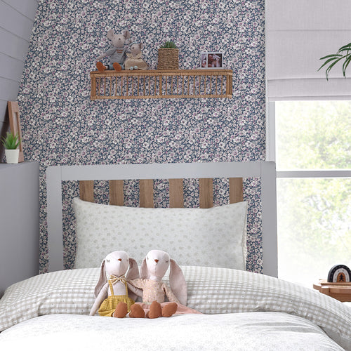 Laura Ashley Vliesbehang - Libby - Purple - Paars 10mx52cm - vtwonen shop