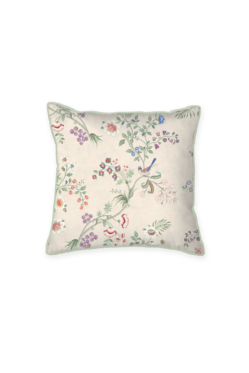 Pip Studio Decoratiekussen Lotus Lullaby - 45 x 45 cm - Gebroken wit