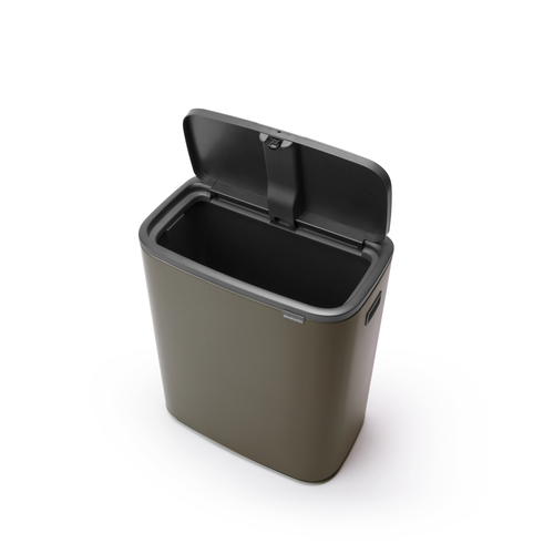 Brabantia Bo Touch Bin, met 1 binnenemmer, 60 liter - Platinum