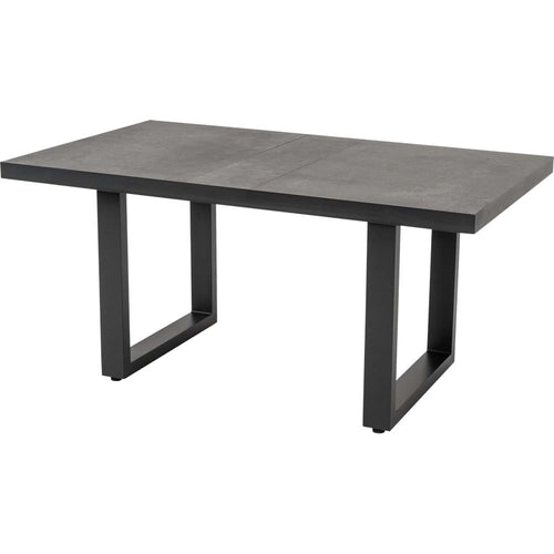Lesli Living tuintafel Murcia - grijs - 140x85x67cm