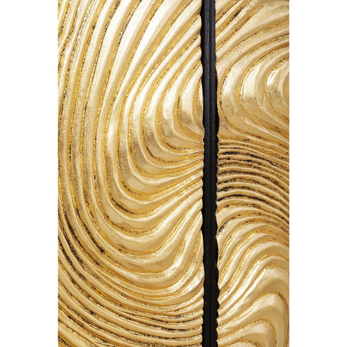 Kare Design Schilderij Wave goud (2/Set) - vtwonen shop