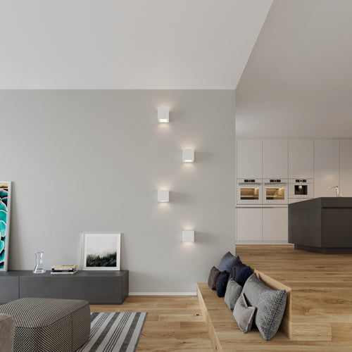 Sollux Lighting Wandlamp keramiek LEO - 14x14x14cm