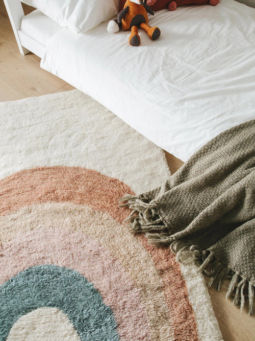 benuta kindervloerkleed Rainbow - veelkleurig - 160x230 cm