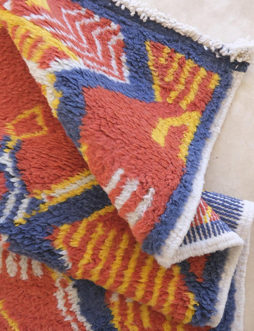AFK Living vloerkleed Berber - handgemaakt - Wol - 207 x 303 cm