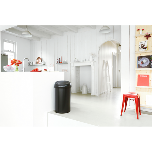 Brabantia Touch Bin afvalemmer, 60 liter - Matt Black