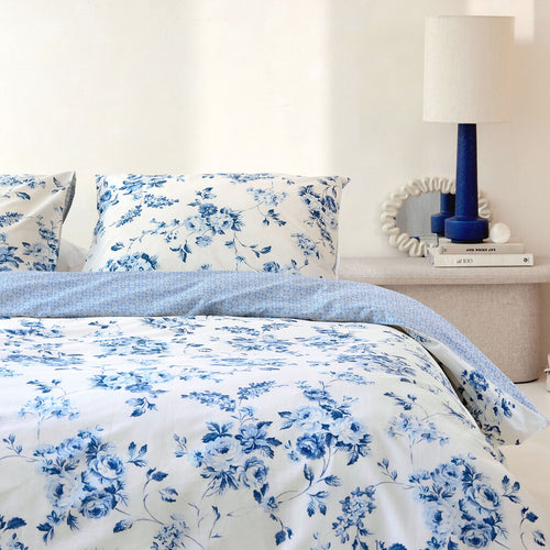 Walra - Dekbedovertrek Dutch Delight - 140x220 cm - Blauw