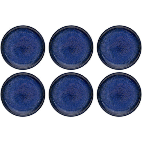 Kare Design Borden Partito blauw Ø20cm (6/set)