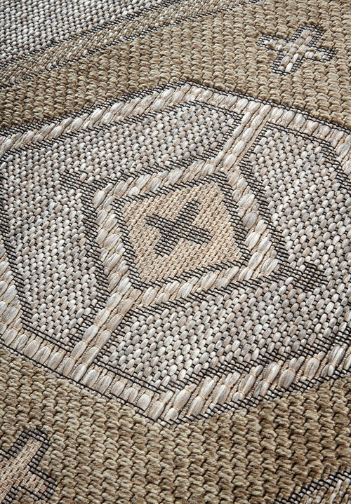 Villeroy & Boch 1836 In- & Outdoor Rug Robert Natural Brown 155x230 cm