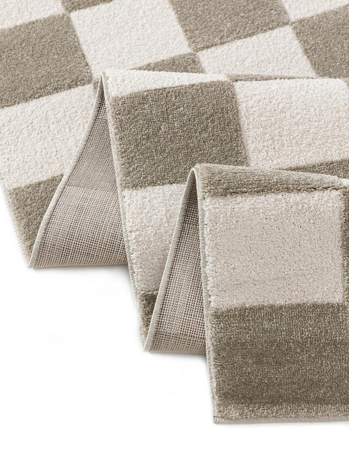 benuta vloerkleed Marta - groen/wit - 160x230 cm
