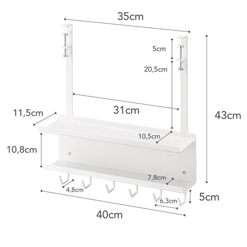 Yamazaki Kabel Organiser Bureau - Smart - Wit - vtwonen shop