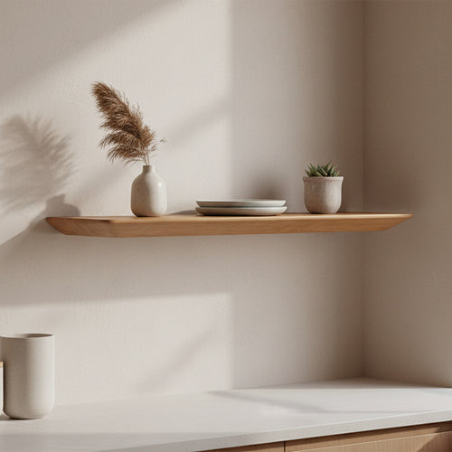 Raw materials zwevende wandplank Craftsman - Cederhout - 60 cm - vtwonen shop