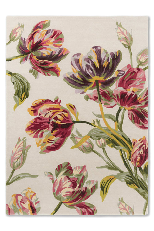 Luxueus en Sfeervol Vloerkleed van Laura Ashley | Gosford Cranberry 250x350 cm - vtwonen shop