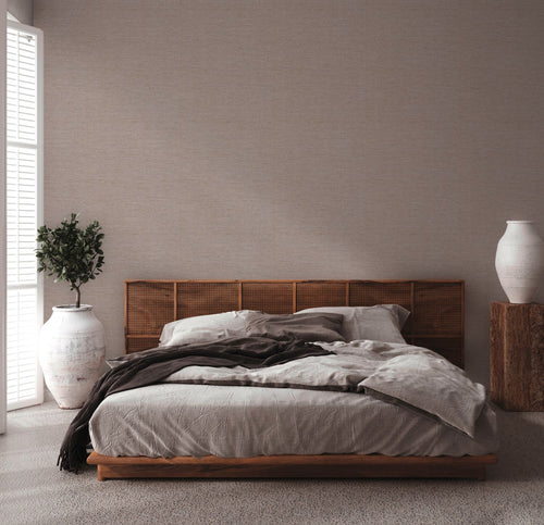 Livingwalls behang geschilderd effect taupe - 53 cm x 10.05 m - AS-378575