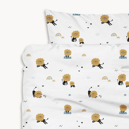 Petite Amélie Dekbedovertrekset – 140x200 cm – 100% Biologisch Katoen – Leo - vtwonen shop