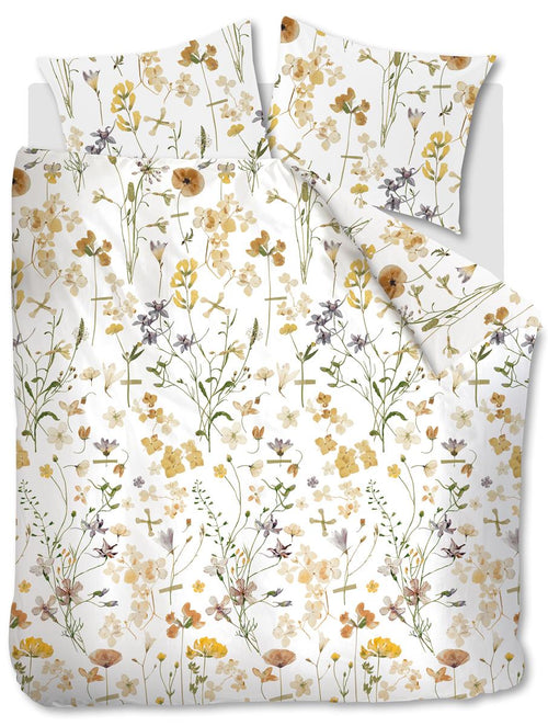 Ariadne at Home dekbedovertrek Flowerlove - 240x200/220 cm - wit