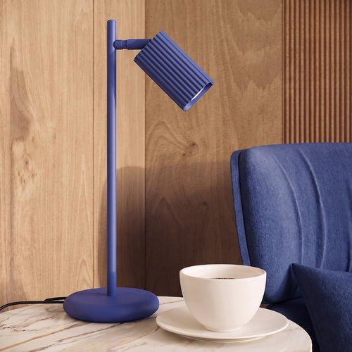 Sollux Lighting Tafellamp RAYO ultramarijn - 14,5x14,5x43cm