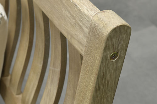 Vondel parkbench - eucalyptushout met white wash - L150 cm - vtwonen shop