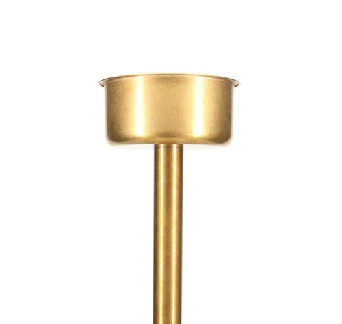 Bonbistro - Champagnekoeler staander 19,5xH62,5cm antique goud Bar
