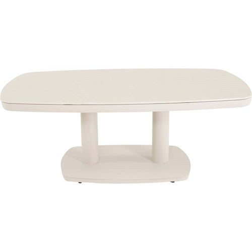 Lesli Living tuintafel Geneva - beige - 135x83cm