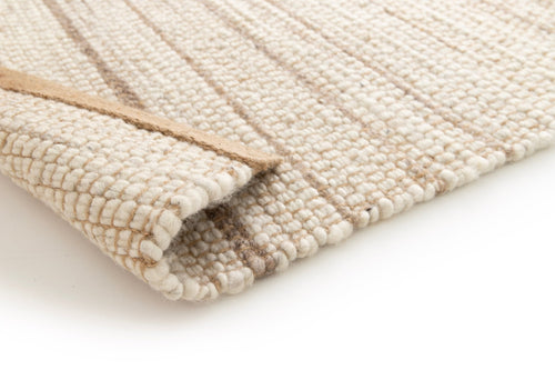 AFK Living vloerkleed Marius - handgemaakt - 70% Nieuw-Zeelandse wol, 30% jute - 120 x 170 cm - vtwonen shop