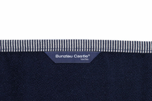 Luxe Keukendoek en Theedoek Kat Donkerblauw - Bunzlau Castle - 100% biologisch GOTS katoen - vtwonen shop