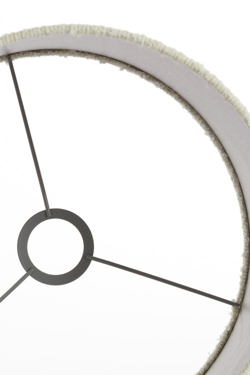 Light & Living lampenkap BOLERO - Ø30x21cm - wit