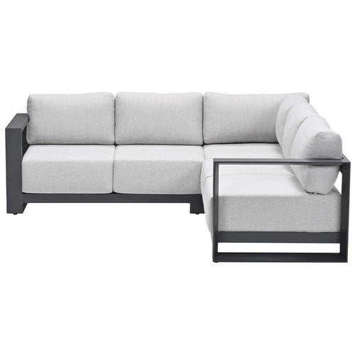 Garden Impressions loungebank Malakka donker grijs 3-delig - vtwonen shop