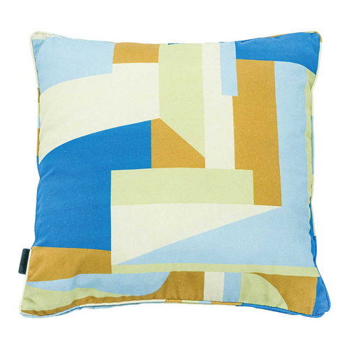 Madison Sierkussen Patch azuur 50x50 cm - paspel - vtwonen shop