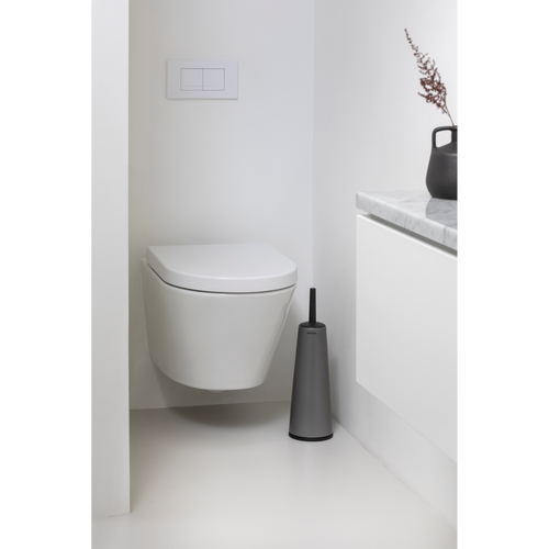 Brabantia ReNew Toiletborstel met houder - Platinum