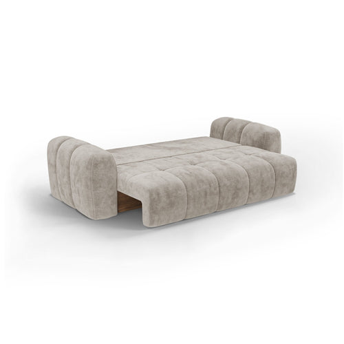 Premium Interiors - Slaapbank met opbergruimte SKY - gewaafd fluweel mol 260cm