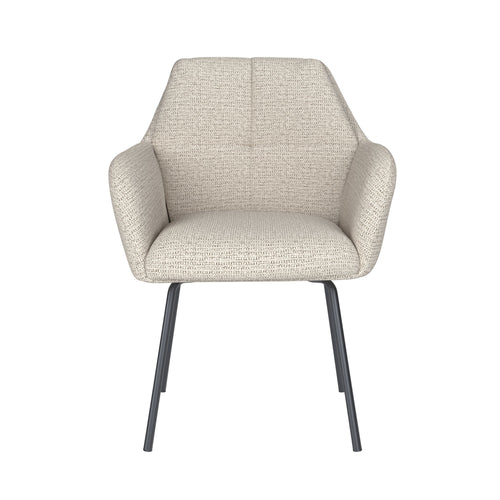 Housecraft Living Pete Eetkamerstoel Metaal Off-White - Beige