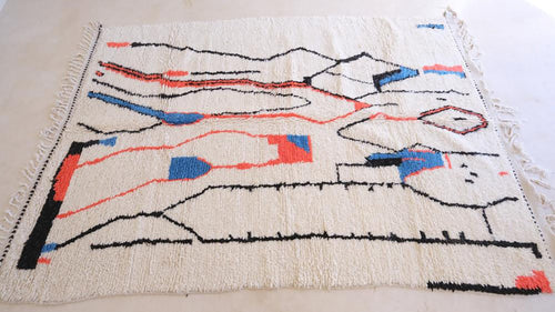 AFK Living vloerkleed Berber - handgemaakt - Wol - 140 x 200 cm