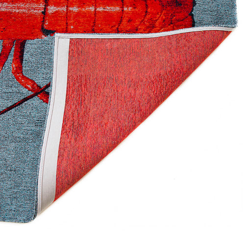 Louis De Poortere vloerkleed Steam Red - grijs - 200x280cm