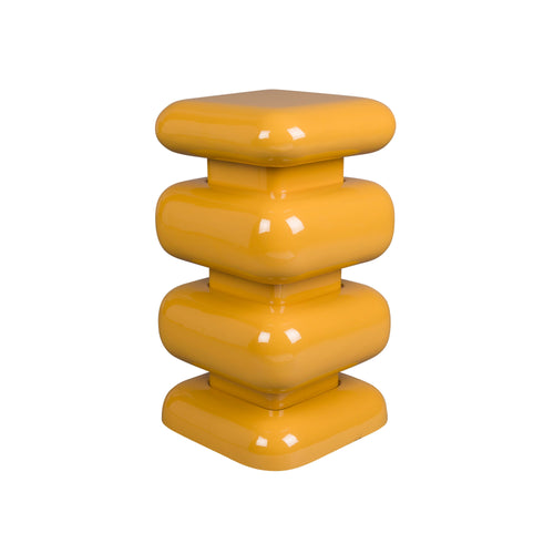 Dutchbone Stubby Bijzettafel Okergeel - vtwonen shop