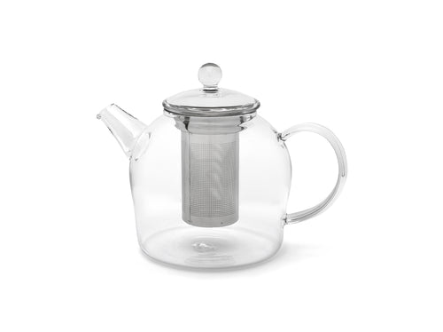 Bredemeijer - Glazen Minuet Santhee theepot 0,5L +filter - vtwonen shop