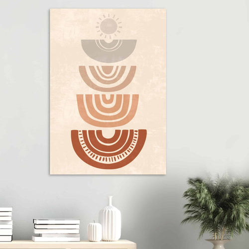 Artfulprints  Boho – Rising rhythm   poster 70x100 cm - vtwonen shop