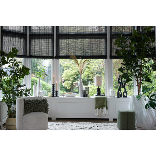 Light & Living poef Nalani - groen - 38x38x45cm - vtwonen shop