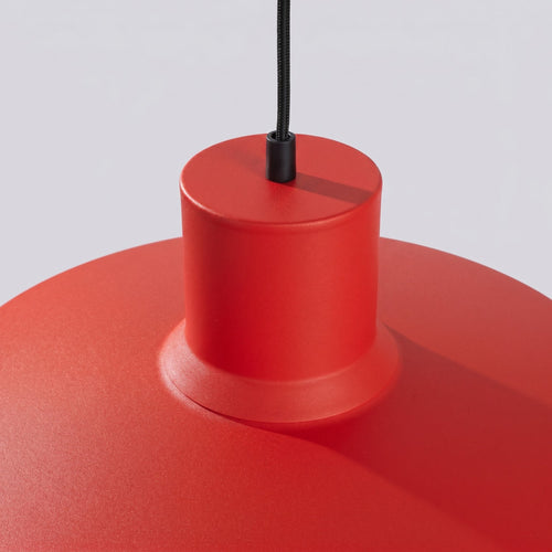 Sollux Lighting Hanglamp BILO rood - 35x35x120cm